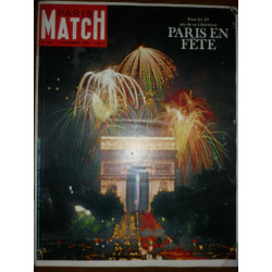 Paris Match n804 5 septembre 1964 libération Paris en fête