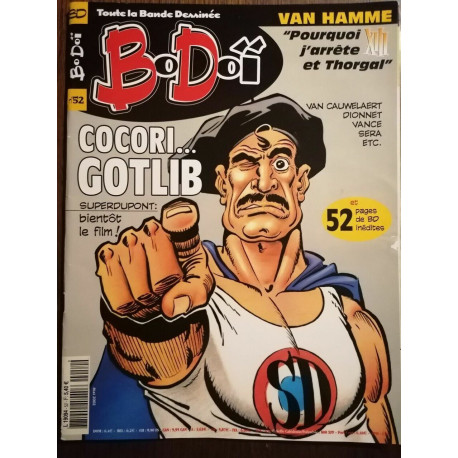 BoDoï n52 cocori gotlib superdupont bientôt le film Mai 2002