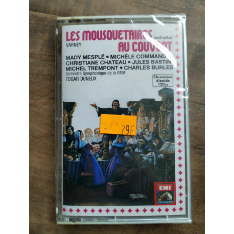 Varney Les mousquetaires au couvent Cassette Audio-K7 NEUVE SOUS...