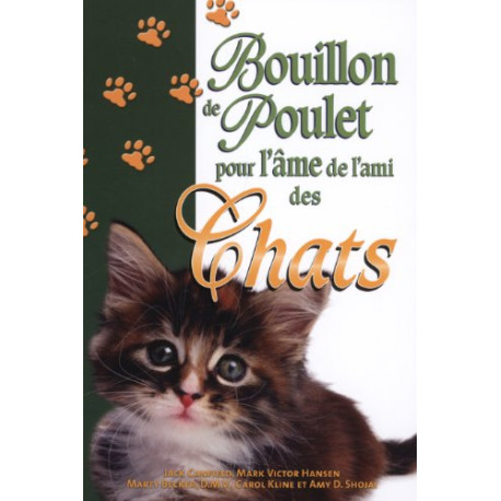 Bouillon de poulet pour ami des chats