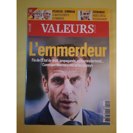 Valeurs Actuelles Nº4442 - L'emmerdeur Janvier 2022