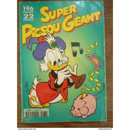 SUPER PICSOU GEANT N°78 / Disney Hachette Presse 06-