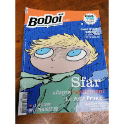BoDoï n121 Sfar adapte royalement Le Petit Prince septembre 2008