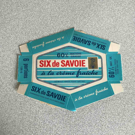 Six de savoie à la crème fraîche 60% matiere grasse