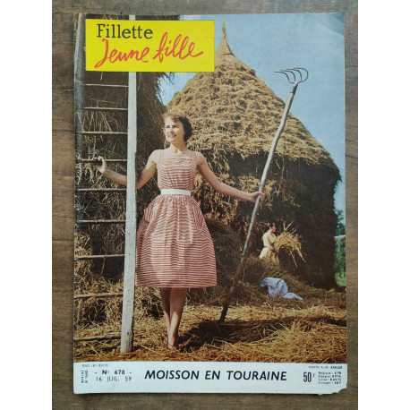 Fillette jeune fille n678 16 Juillet 1959