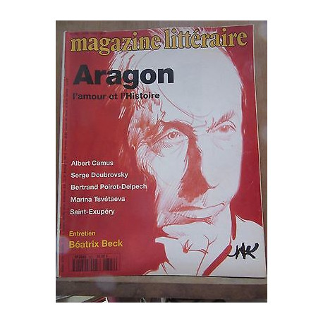 Magazine Littéraire n322 Aragon l'amour et...