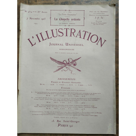 n4314 7 Novembre 1925