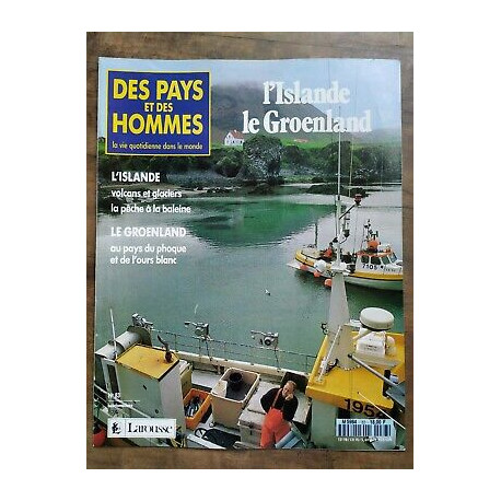 Des Pays et Des Hommes n 83 L'islande Le Groenland 1991