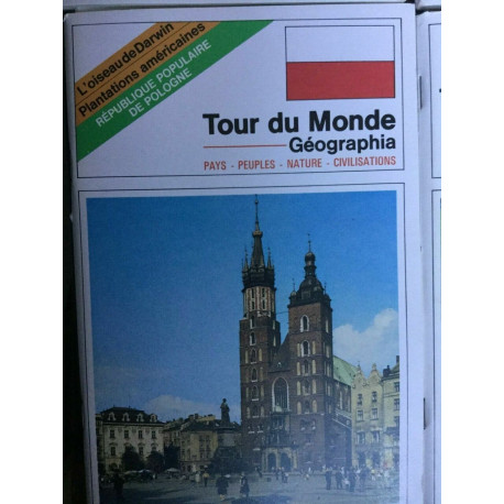 Tour du Monde géographia L'oiseau de darwin Aout N227