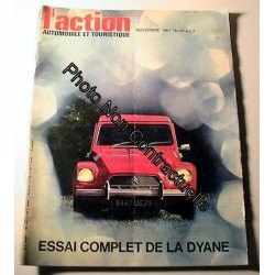 L'action Automobile N° 87 : Essai Complet De La Dyane