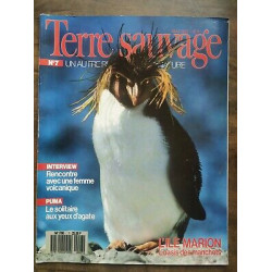 Terre Sauvage n7 Mai 1987 L'ile Marion L'Oasis des manchots