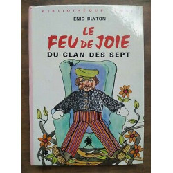 Le Feu de joie Du clan des Sept Bibliothèque rose