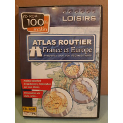 Atlas routier France et Europe PC CD-ROM