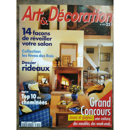 Art et Décoration n339 Janvier 1996