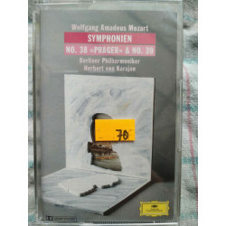 mozart Symphonien no 38 Prager no 39 Cassette audio-k7 NEUVE SOUS...