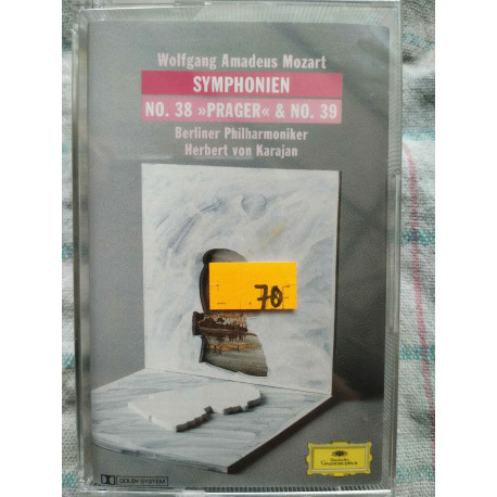mozart Symphonien no 38 Prager no 39 Cassette audio-k7 NEUVE SOUS...