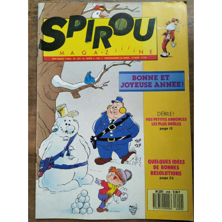 Magazine Spirou n2699 Janvier 1990