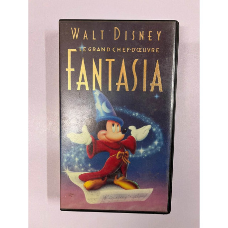 Fantasia - Walt Disney le Grand chef-d'oeuvre VHS Cassette vidéo