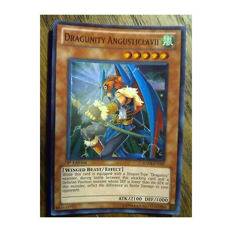 Dragunity Angusticla VII HA04-EN047 Yu-Gi-Oh