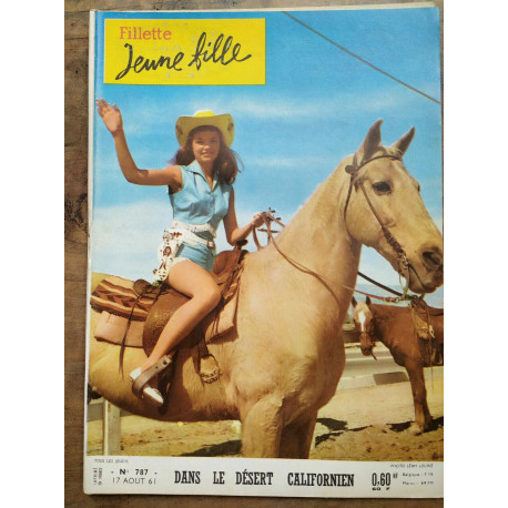 Fillette jeune fille n787 17 Août 1961