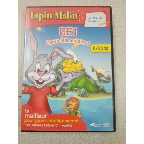 DVD éducatif - Lapin malin CE1