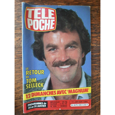 Tele Poche Magazine N 935 11 Janvier 1984