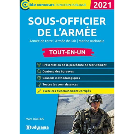 Sous-officier de l'armée: Armée de terre - Armée de l'air - Marine...