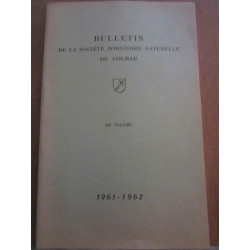 Bulletin de la Société d'Histoire Naturelle de Colmar 50è volume...