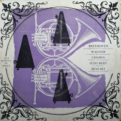 Beethoven Wagner Chopin Schubert Mozart