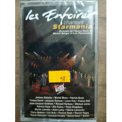 Les Enfoirés chantent Starmania Cassette Audio-K7 NEUVE SOUS BLISTER