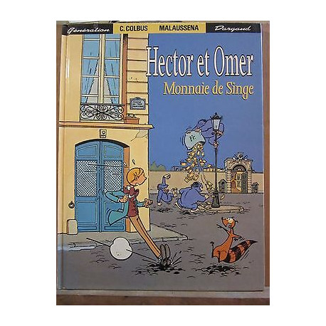 Colbus malaussene Hector et omer Monnaie de singe