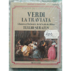 Verdi La traviata Tullio Serafin 2x Cassettes Audio-K7 NEUVE SOUS...