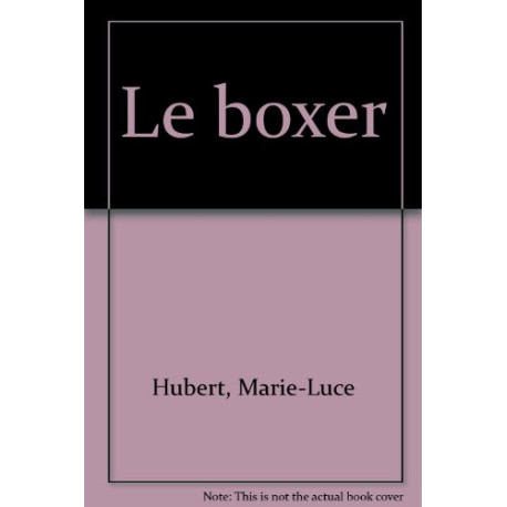 Le boxer