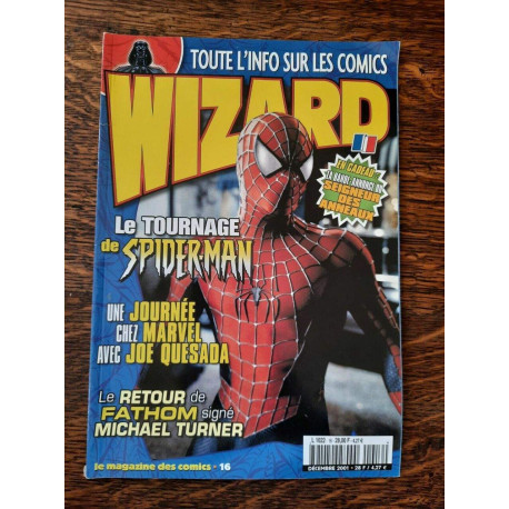 Wizard Magazine Le Magazine des Comics n 16 Décembre 2001