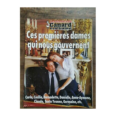 Les Dossiers du Canard enchaîné Nº108 Ces premières dames qui nous...