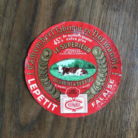 Camembert fabrique en normandie le superieur