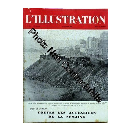 Illustration (L') N° 5214 Du 13/02/1943 - L'oeuvre De Destruction...