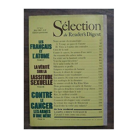 Nº 411 Mai 1981