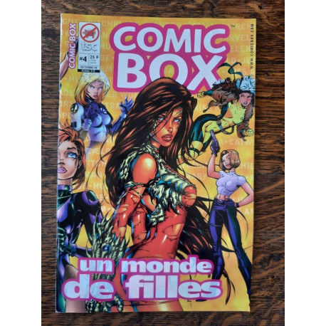 Comic Box n 4 Un Monde de Filles Octobre 1998