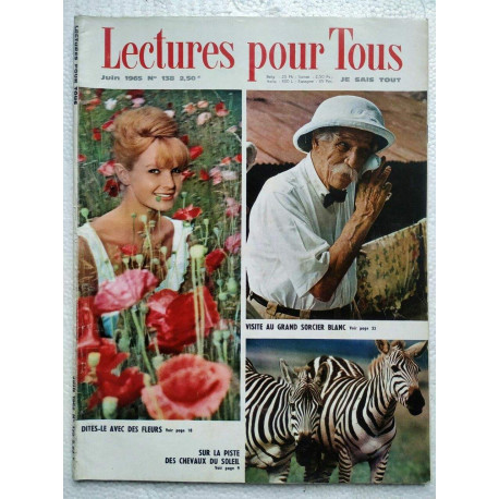 LECTURES POUR TOUS 138 juin 1965