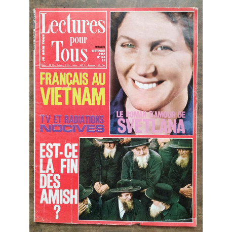 Lectures pour tous n165 Septembre 1967 Lectures pour tous Je sais tout
