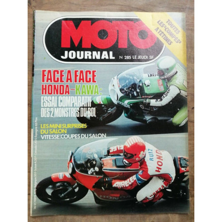 Moto Journal Nº 285 14 Octobre 1976