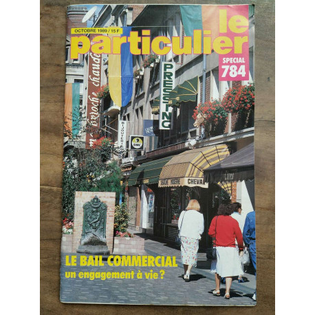 Le Particulier n784 Spécial Octobre 1989
