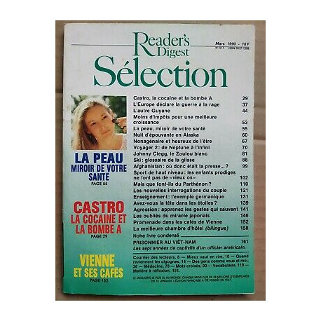 Reader's Digest Sélection Nº 517 mars 1990