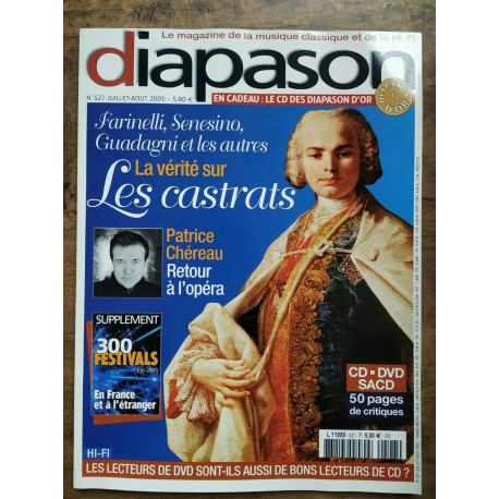 diapason Le Magazine de la Musique Classique et de la hi fi nº527...