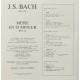 Messe En Si Mineur BWV 232
