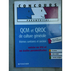 Concours paramédical QCM et QROC de culturegénérale
