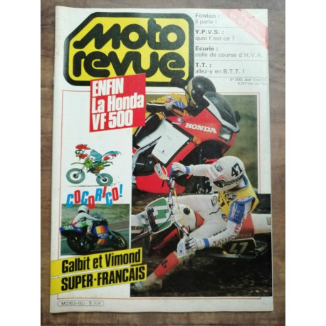 Moto Revue Nº 2650 12 avril 1984