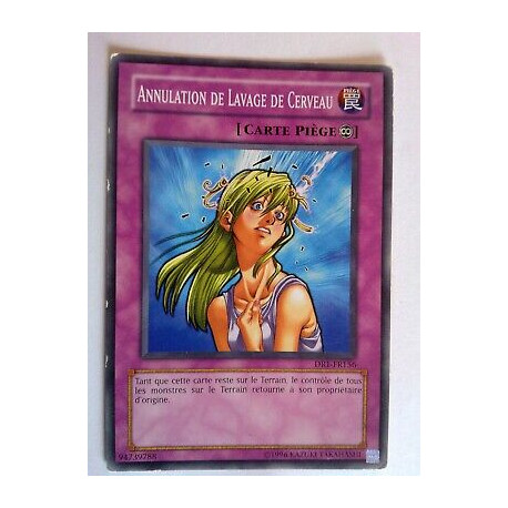 Annulation de Lavage de Cerveau DR1-FR156 Yu-Gi-Oh