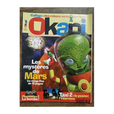 Okapi n 669 rugby Les Mystères de Mars Mars 2000
